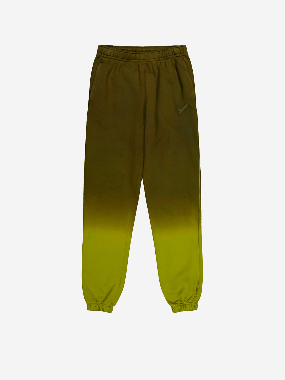 NIKE Pantaloni fleece verdi CS Nocta x Drake con elastico alla caviglia Verde Urbanstaroma