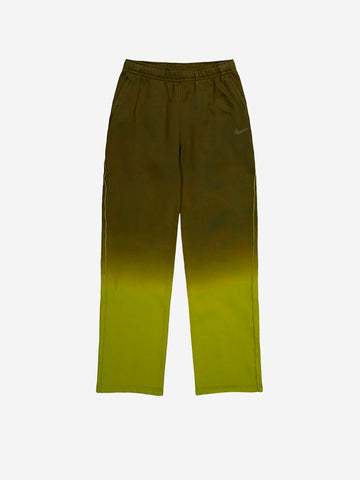 NIKE Pantaloni fleece verdi CS Nocta x Drake con bordo aperto Verde