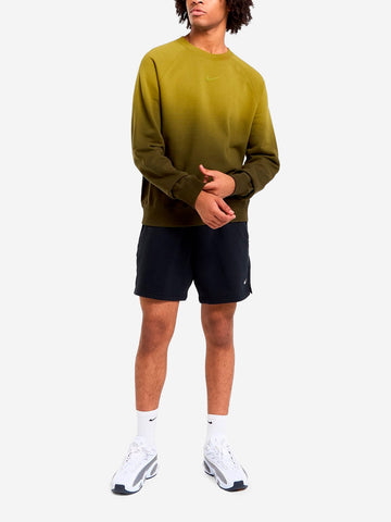 NIKE Felpa girocollo oliva NOCTA x Drake Verde acido