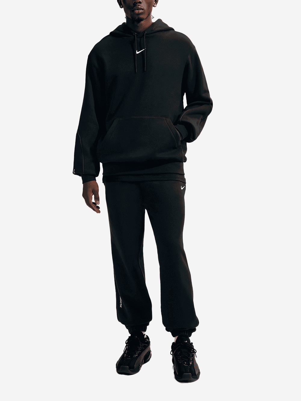 NIKE x Drake NOCTA Felpa in fleece con cappuccio CS 2 Nero Urbanstaroma