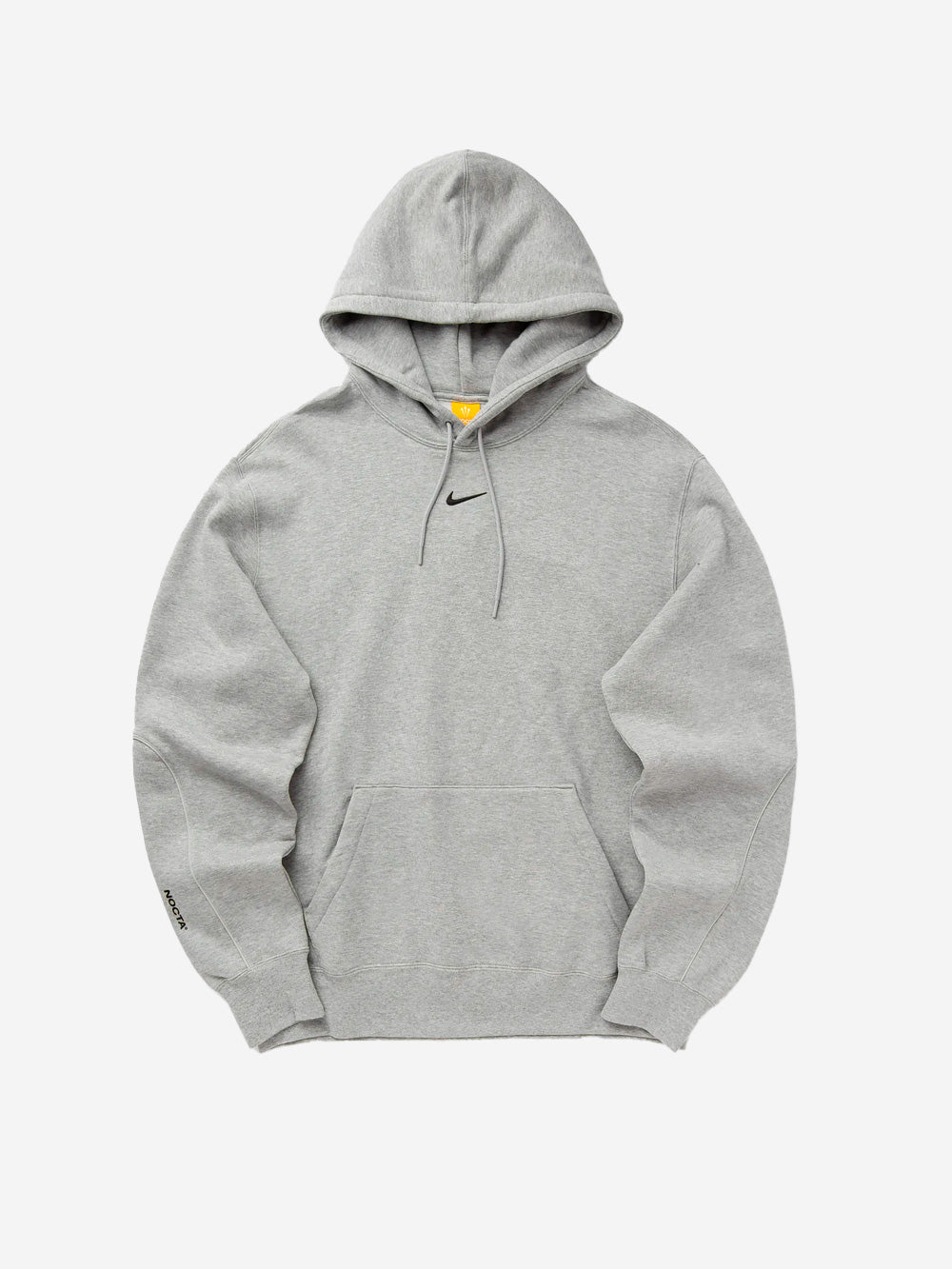 NIKE x Drake NOCTA Felpa grigia in fleece con cappuccio CS 2 Grigio Urbanstaroma