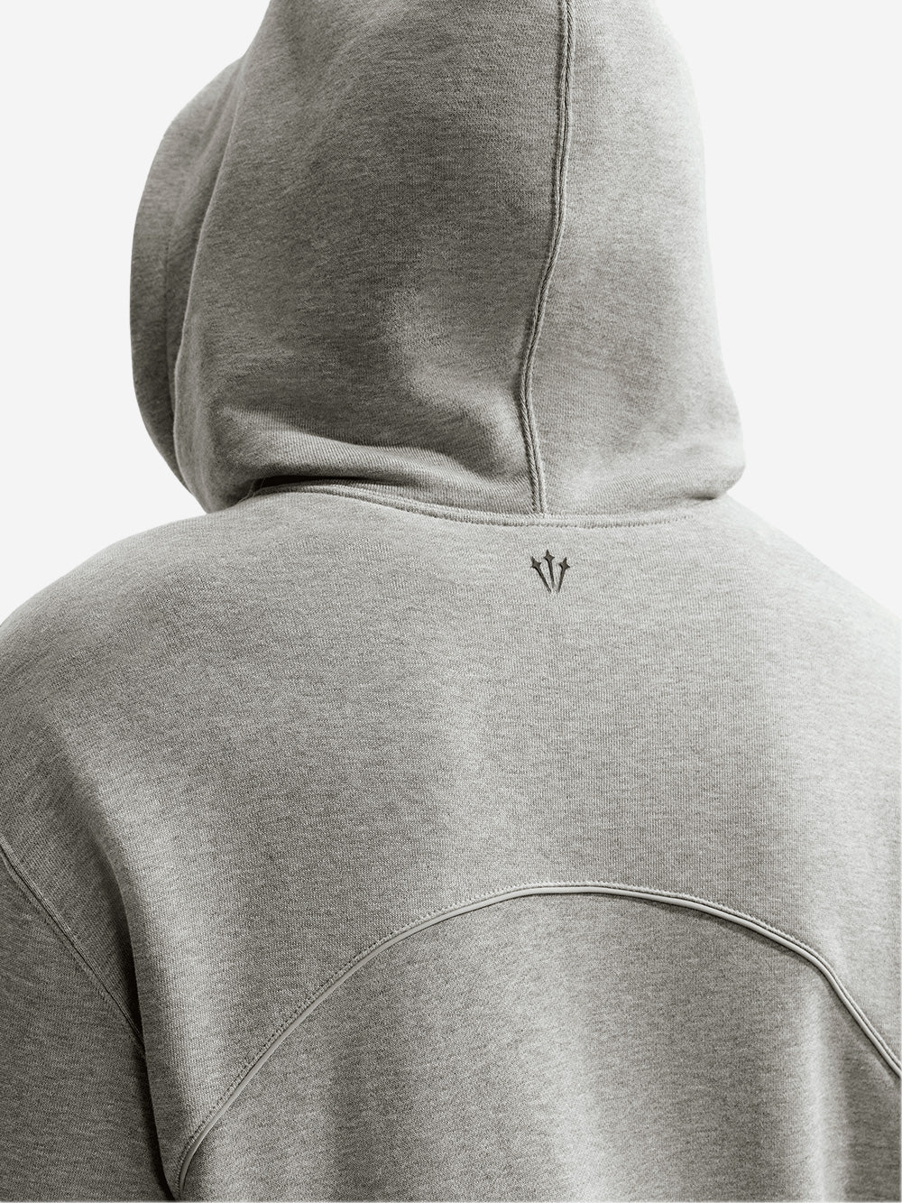 NIKE x Drake NOCTA Felpa grigia in fleece con cappuccio CS 2 Grigio Urbanstaroma