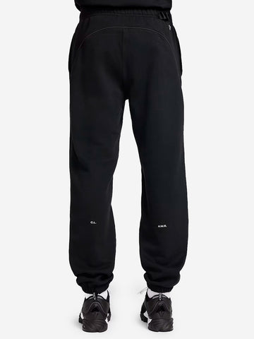 NIKE Pantaloni tuta neri NOCTA in fleece x Drake Nero