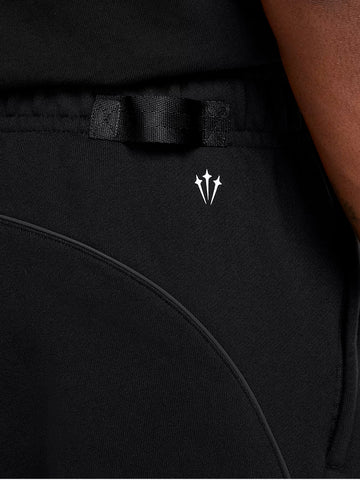 NIKE Pantaloni tuta neri NOCTA in fleece x Drake Nero