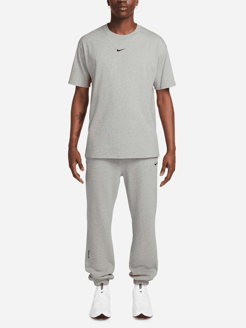 NIKE Pantaloni tuta grigi NOCTA in fleece x Drake Grigio Urbanstaroma