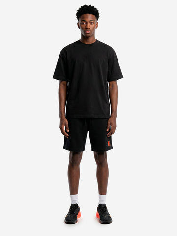 NIKE Shorts da tennis in fleece Dri-FIT Nero