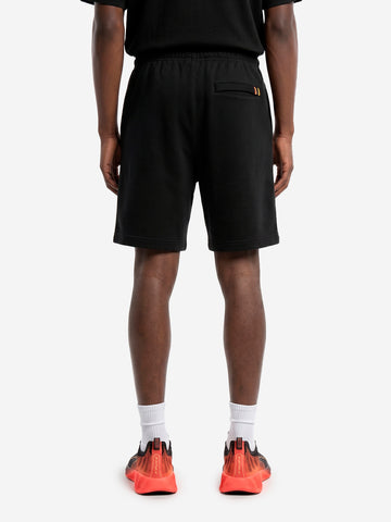 NIKE Shorts da tennis in fleece Dri-FIT Nero