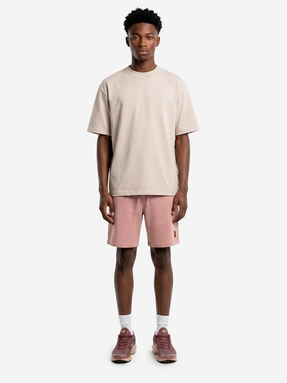 NIKE Shorts rosa da tennis in fleece Dri-FIT Rosa Urbanstaroma