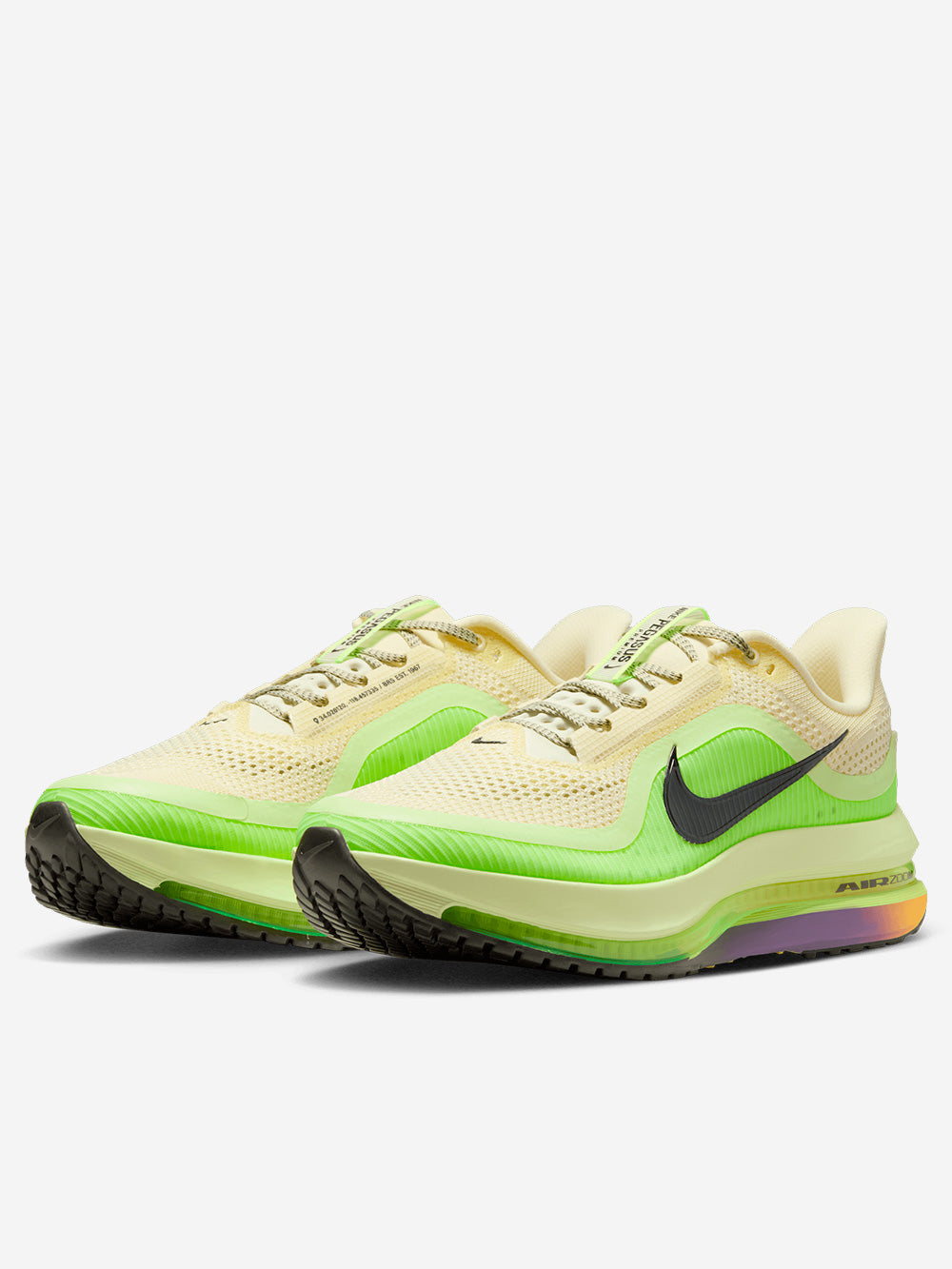 NIKE Pegasus Premium 'Alabaster' running Giallo Urbanstaroma