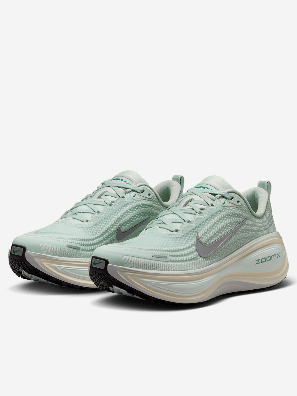 NIKE W Vomero Plus in mesh verde e argento running Verde Urbanstaroma