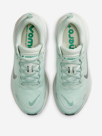 NIKE W Vomero Plus in mesh verde e argento running Verde