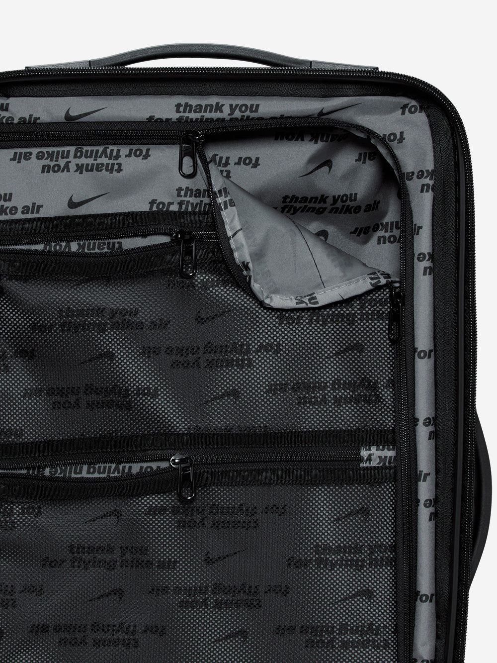 NIKE Valigia rigida nera (52l) Nero Urbanstaroma
