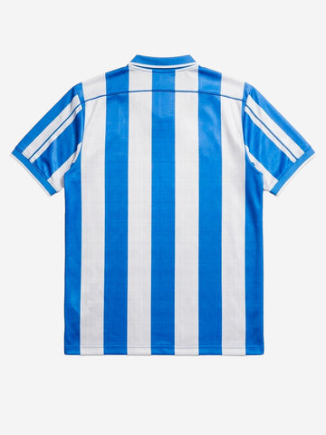 NIKE Polo da golf a manica corta bianca e blu Dri-FIT Bianca celeste