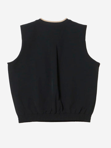 NIKE Gilet da golf nero oversize Dri-FIT antivento Nero