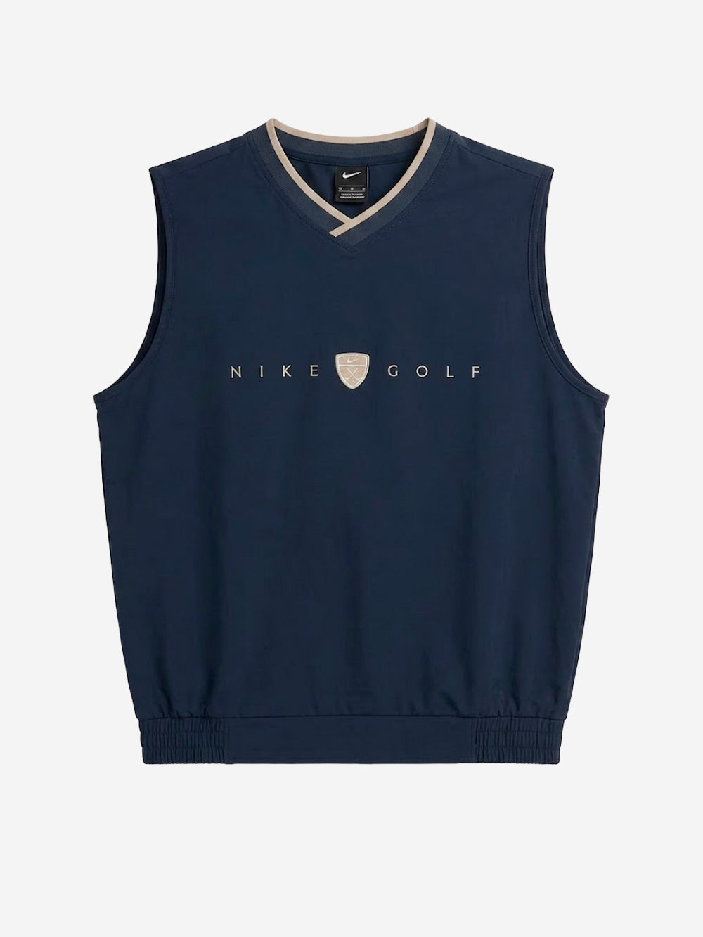 NIKE Gilet da golf blu oversize Dri-FIT antivento Blu scuro Urbanstaroma