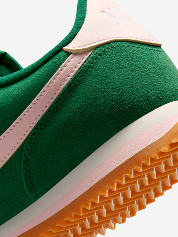 NIKE W Cortez in pelle verdi e rosa Verde rosa