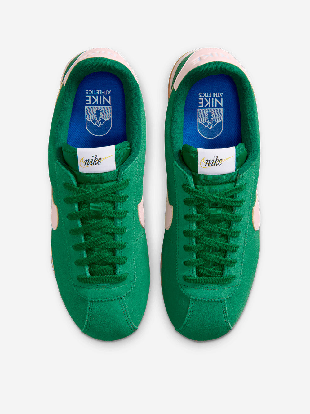 NIKE W Cortez in pelle verdi e rosa Verde rosa Urbanstaroma