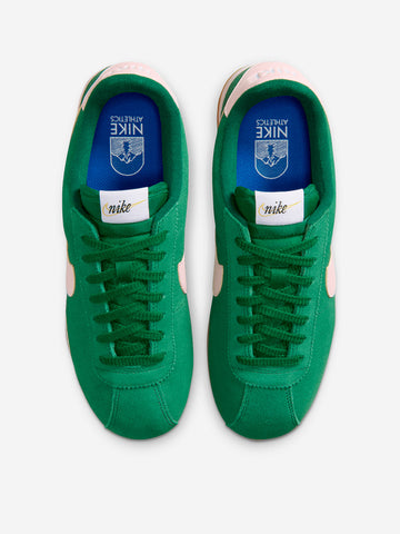 NIKE W Cortez in pelle verdi e rosa Verde rosa