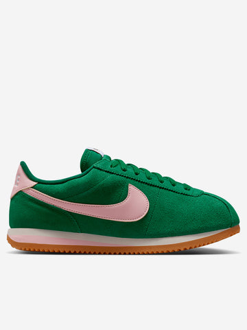 NIKE W Cortez in pelle verdi e rosa Verde rosa