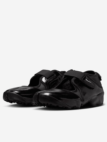 NIKE W Air Rift 'Black Metallic Silver Metallic' luxury pack Nero