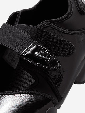 NIKE W Air Rift 'Black Metallic Silver Metallic' luxury pack Nero