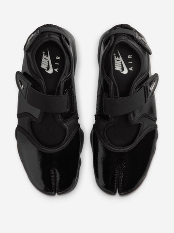 NIKE W Air Rift 'Black Metallic Silver Metallic' luxury pack Nero