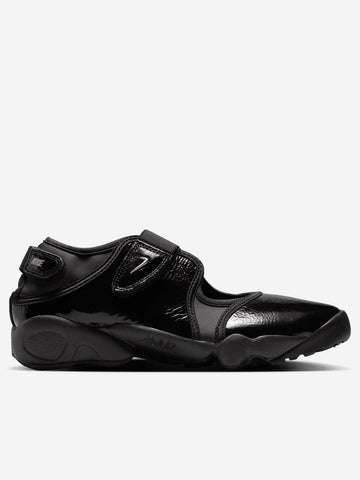 NIKE W Air Rift 'Black Metallic Silver Metallic' luxury pack Nero