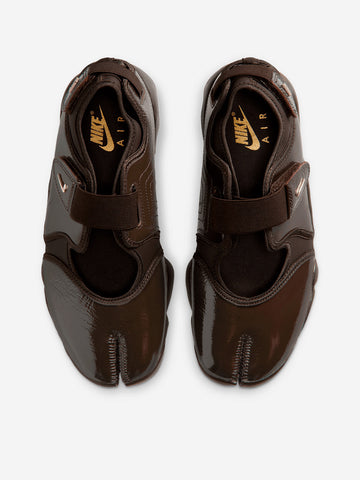 NIKE W Air Rift 'Velvet Brown Metallic Gold' luxury pack Marrone