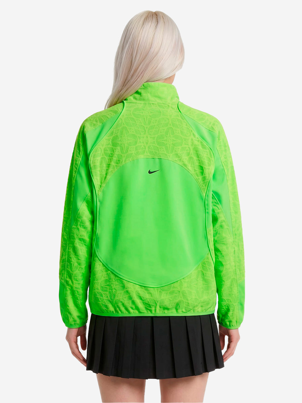 NIKE Giacca sportiva oversize verde con swoosh Verde Urbanstaroma