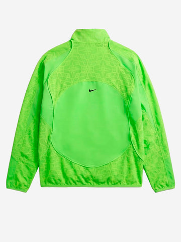 NIKE Giacca sportiva oversize verde con swoosh Verde