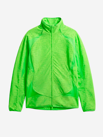 NIKE Giacca sportiva oversize verde con swoosh Verde