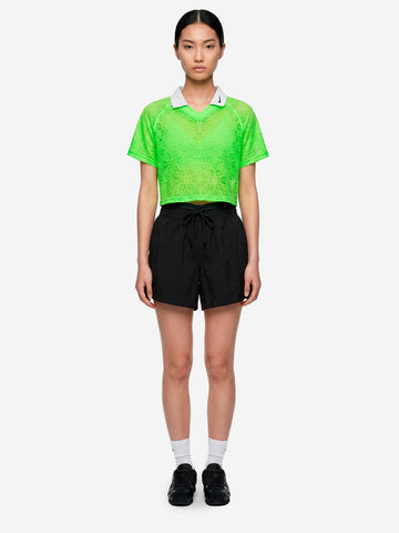 NIKE Shorts neri in ripstop con Swoosh ricamato Nero