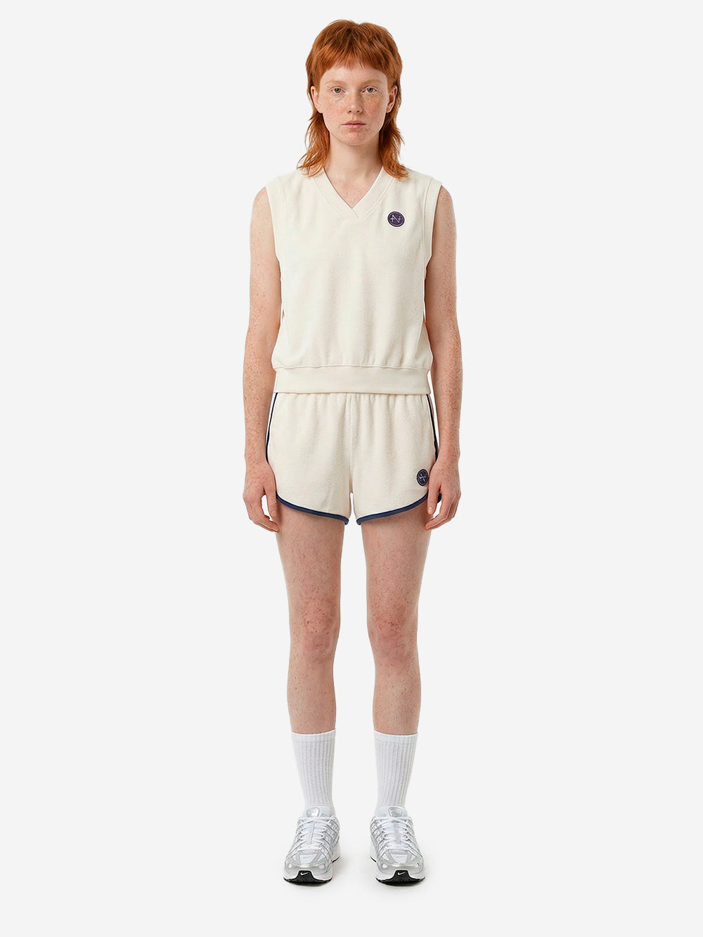 NIKE Shorts in misto cotone Chill Terry Bianco Urbanstaroma