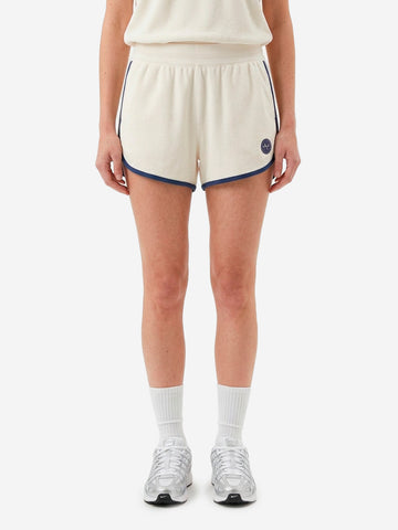 NIKE Shorts in misto cotone Chill Terry Bianco