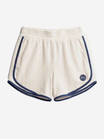 NIKE Shorts in misto cotone Chill Terry Bianco