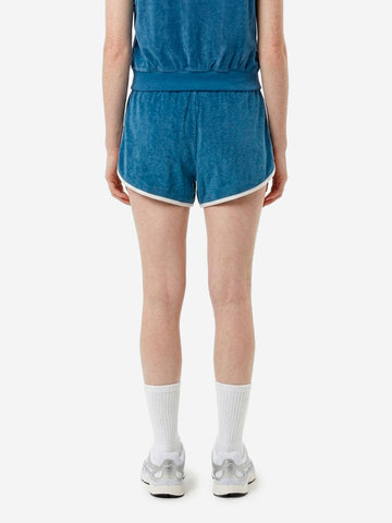 NIKE Shorts in misto cotone blu Chill Terry Blu