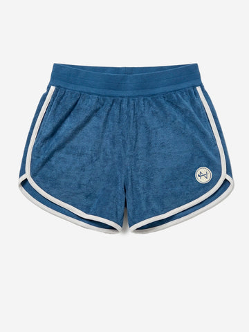 NIKE Shorts in misto cotone blu Chill Terry Blu