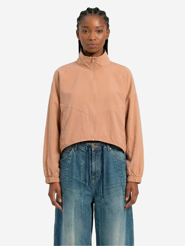 NIKE Giacca oversize leggera in ripstop nylon beige Beige