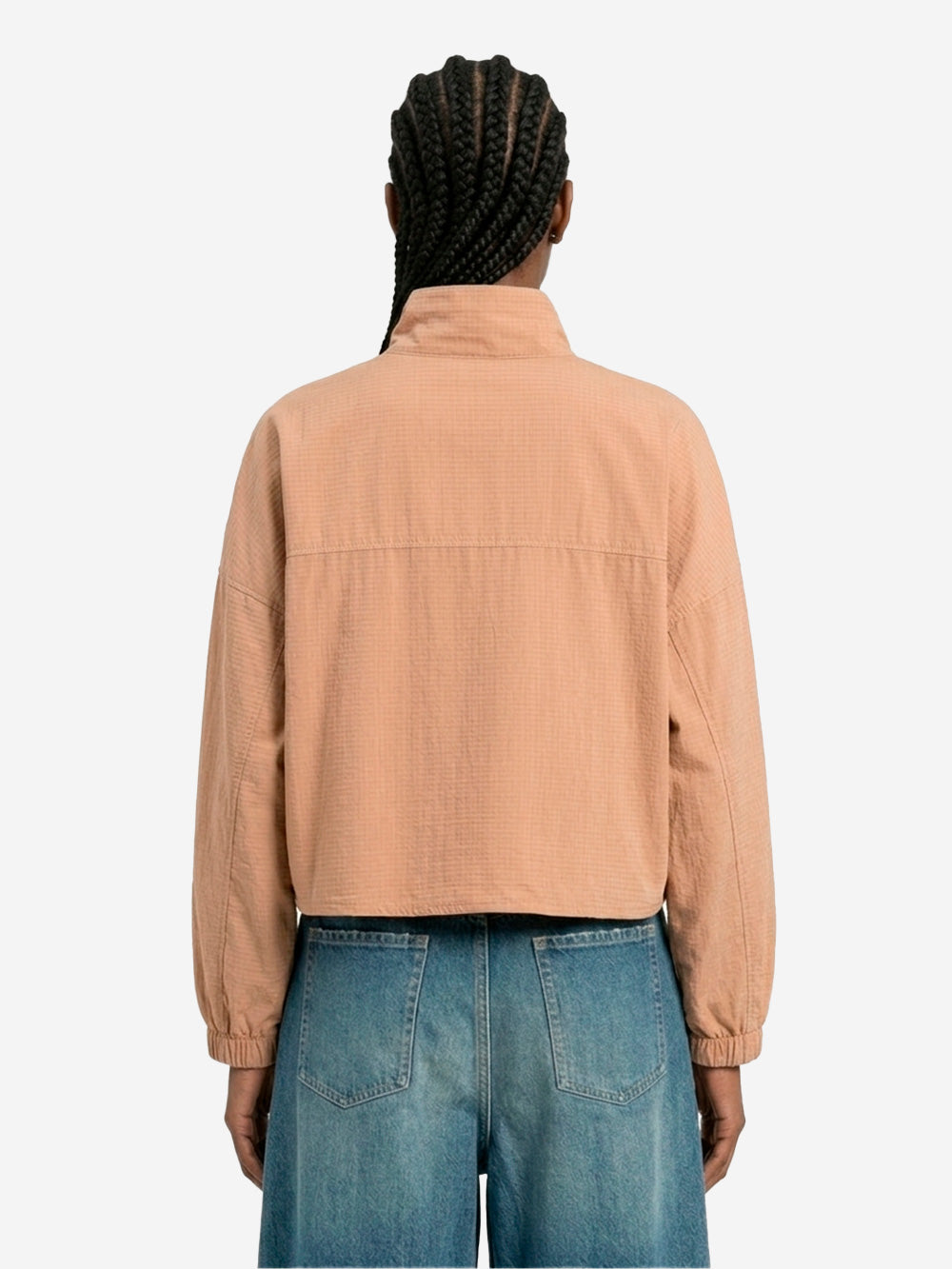 NIKE Giacca oversize leggera in ripstop nylon beige Beige Urbanstaroma