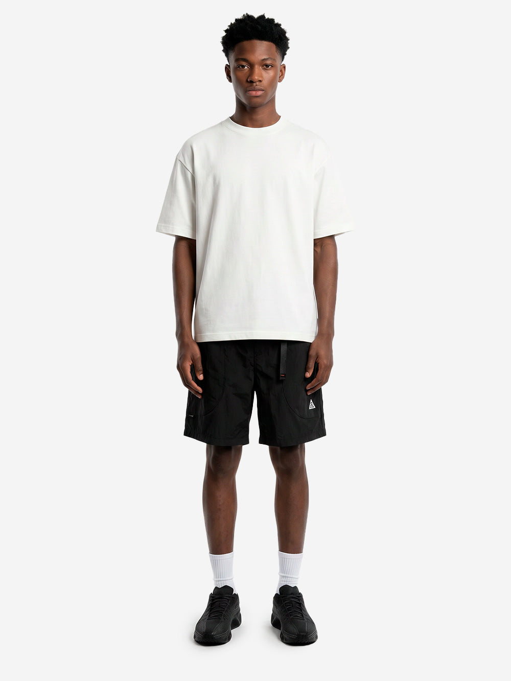 NIKE ACG Shorts in nylon 'Dolomiti' Nero Urbanstaroma
