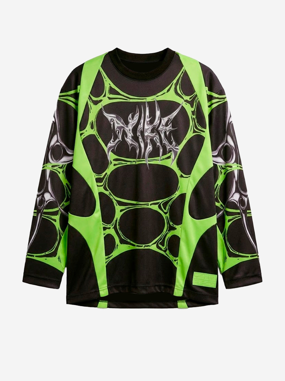 NIKE Maglia a manica lunga Project FROG Nero verde Urbanstaroma