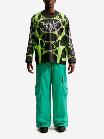 NIKE Maglia a manica lunga Project FROG Nero verde