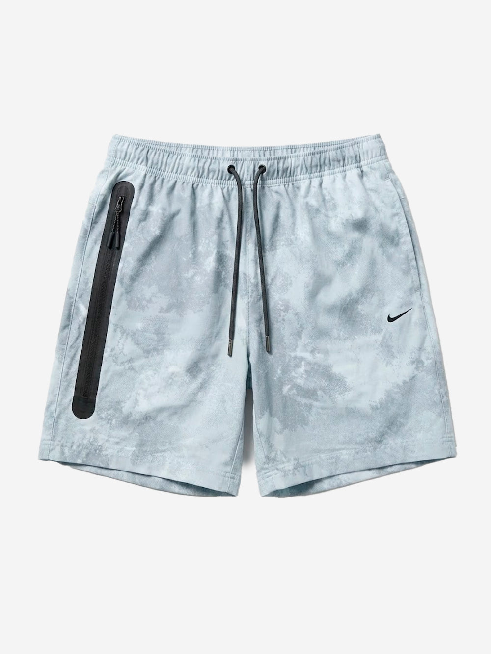 NIKE Shorts in nylon platino e tessuto Dri-FIT Grigio Urbanstaroma