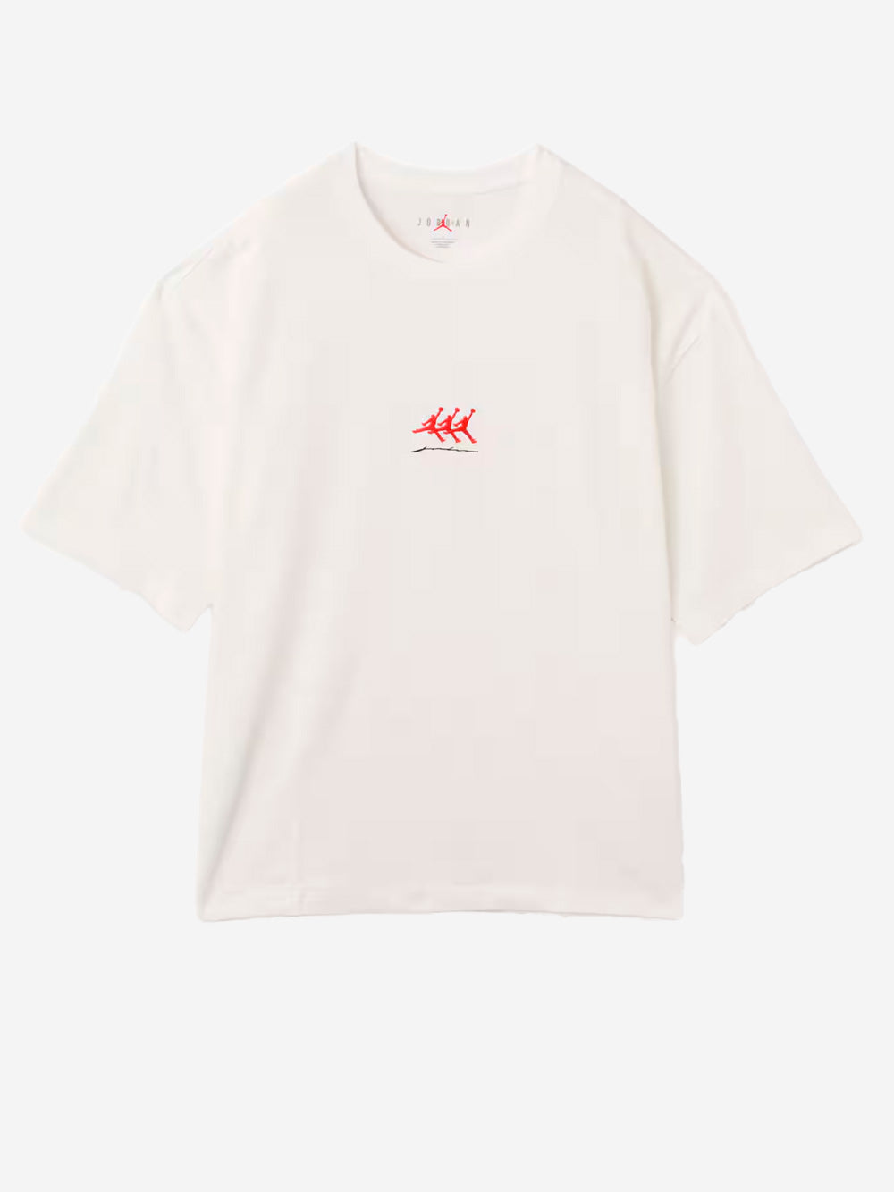 JORDAN T-shirt oversize bianca con 3 Jumpman Bianco Urbanstaroma
