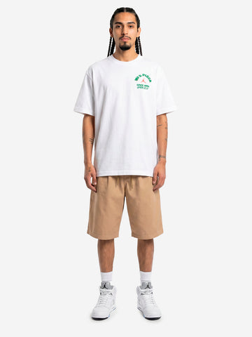 JORDAN T-shirt bianca con grafica MJ pizza Bianco