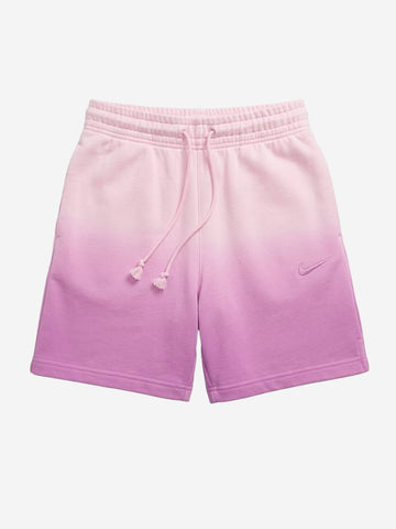 NIKE Shorts a vita media Phoenix rosa dip-dye