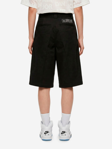 JORDAN Shorts neri chino ampi Nero