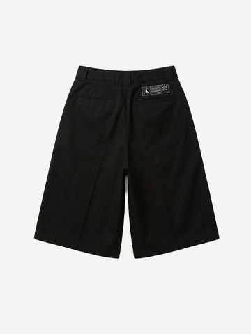 JORDAN Shorts neri chino ampi Nero