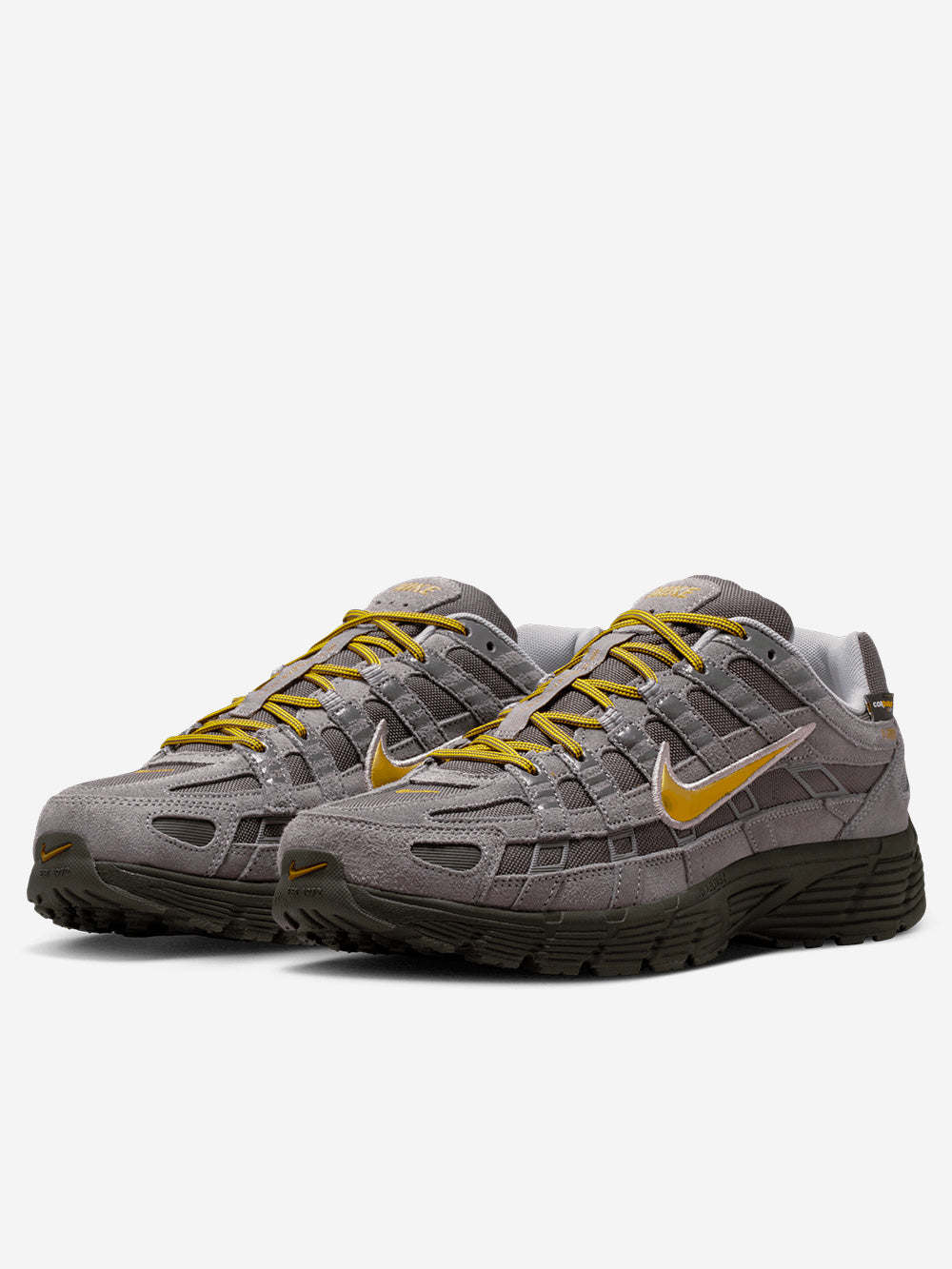 NIKE P-6000 Premium Cordura 'Medium Ash Golden Hops' Grigio Urbanstaroma