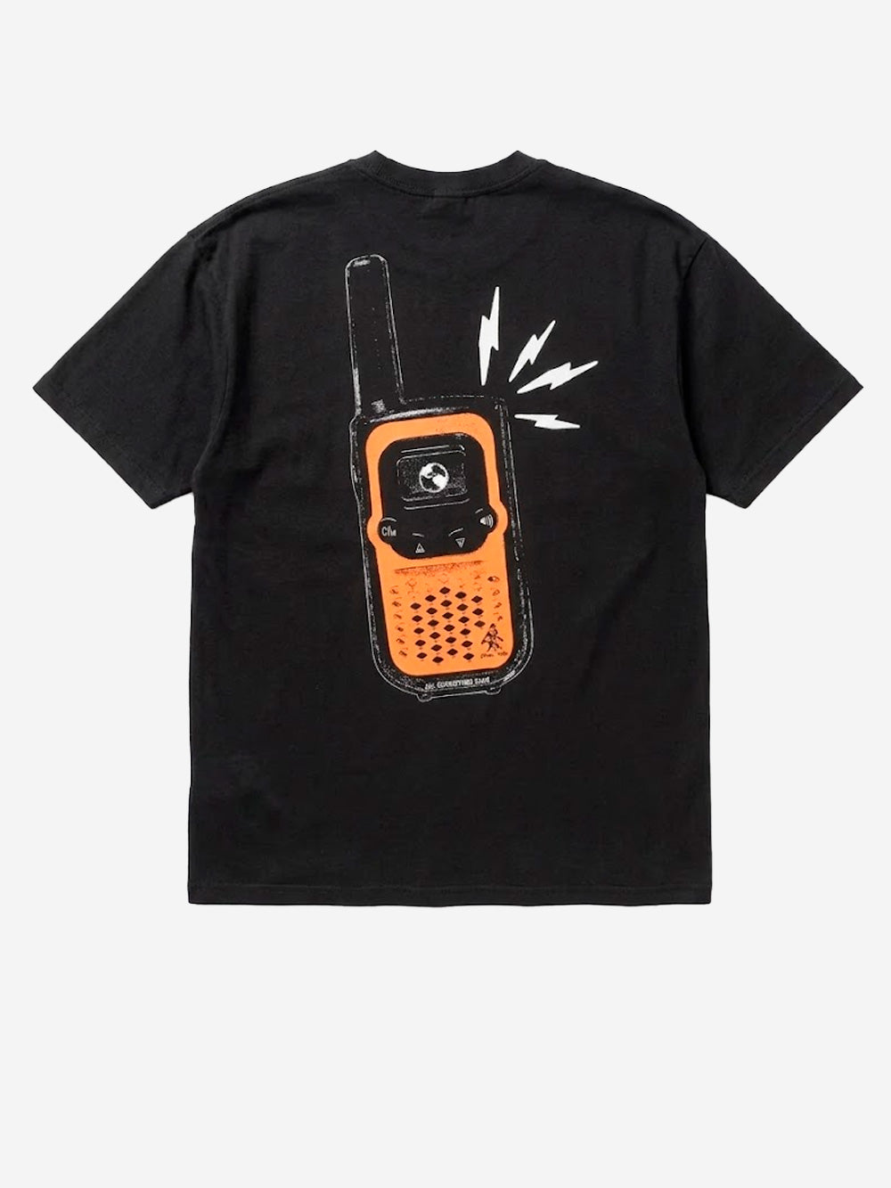 NIKE ACG T-shirt nera in misto cotone con grafica e Dri-FIT Nero Urbanstaroma